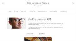 Desktop Screenshot of ericjohnsonpianos.com